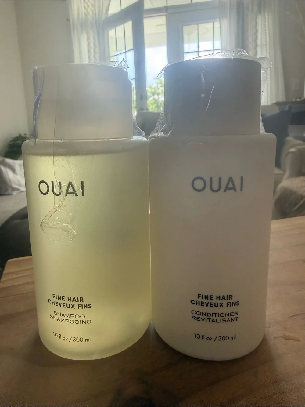 OUAI Fine Hair Shampoo & Conditioner Set